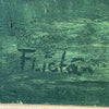 Mid Century Modern Pallet Knife Painting