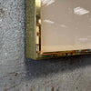 Vintage Post Modern Square Hanging Mirror