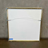 Vintage Post Modern Square Hanging Mirror