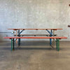 Beer Garden Table w/ Folding Benches