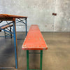 Beer Garden Table w/ Folding Benches