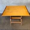 Vintage Adjustable Drafting Table c. 1960's - 70's