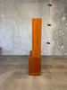 Mid Century Teak Secretary Desk Cabinet With Key