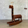 1970's Studio Made "Gigi Giraffe" Rocking Horse Product Image
