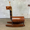 1970's Studio Made "Gigi Giraffe" Rocking Horse Product Image