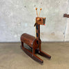 1970's Studio Made "Gigi Giraffe" Rocking Horse Product Image
