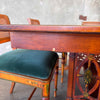 1920's American Made Dining Table With 6 Chairs
