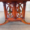 1920's American Made Dining Table With 6 Chairs