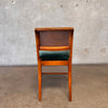 1920's American Made Dining Table With 6 Chairs