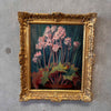 Antique Oil Still Life Of Begonias