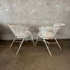 Pair of Mid Century Modern Patio Chairs in the Style of Salterini