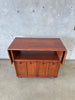 Mid Century Rolling Bar Serving Cabinet