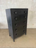 Machine Age Industrial Steel Simmons Five Drawer Dresser by Norman Bel Geddes
