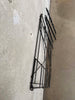 Classic Vintage Mid Century Black Wire Folding Storage Rack