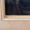 Mid Century Lithograph Signed & Dated