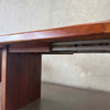 Mid Century Modern Walnut Dining Table w/ Two Leaves