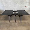 Heywood Wakefield Wishbone Dining Table in Ebonized Wood