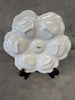 Antique Limoges Floral & Butterfly Oyster Plate