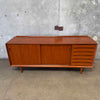 Mid Century Modern 1960s Teak Credenza by Arne Vodder