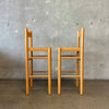 Vintage Pair of Post Modern Barstools