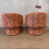 Pair of Rust Colored Sofa Company Lounge Chairs