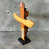 Hand Carved & Painted Thunderbird Wooden Totem