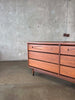 Mid Century Modern Walnut Dresser By Bassett Furniture