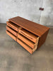 Mid Century Modern Walnut Dresser By Bassett Furniture