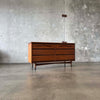 Mid Century Modern Walnut Dresser By Bassett Furniture