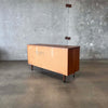 Mid Century Modern Walnut Dresser By Bassett Furniture