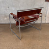 Pair of Vintage Mid Century Modern Lounge Chairs by Marcel Breuer for Knoll