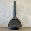 Vintage Mid Century Modern Malm "Zircon" Matt Black Metal Fireplace