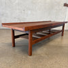 Bench/Table in Oiled Walnut by Lawrence Peabody