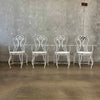 Set of Four Vintage Iron Patio Chairs Product Image