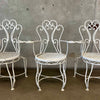 Set of Four Vintage Iron Patio Chairs Product Image