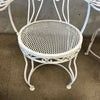 Set of Four Vintage Iron Patio Chairs Product Image