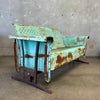 1950's Metal Glider Patio Bench