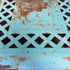 1950's Metal Glider Patio Bench