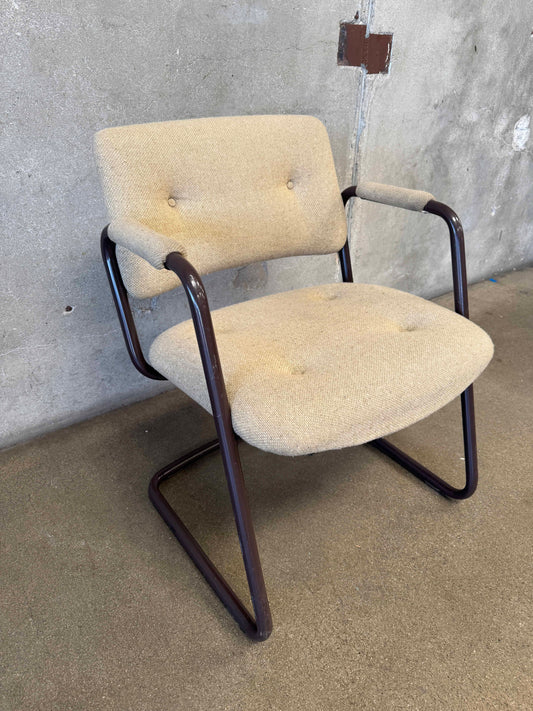 Post Modern 1980s Steelcase Cantilever Chair #1