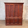 Vintage Mid Century Bar and Records Cabinet