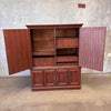 Vintage Mid Century Bar and Records Cabinet