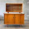Mid Century Hutch Credenza by Barzilay 1950's