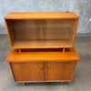 Mid Century Hutch Credenza by Barzilay 1950's