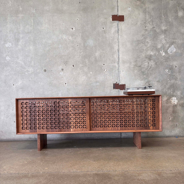 Victoria Credenza Hand Built Mid Century Modern Credenza