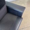 Mid Century Danish Leather Settee C. 1965