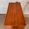 Mid Century Modern 4 Drawer Walnut/ Birch Dresser