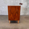 Mid Century Modern 3 Drawer Walnut/ Birch Dresser
