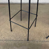 Pair of Iron & Wood Barstools by Arthur Umanoff