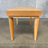 Paul Lazlo Brown Saltman Side Table in Cerused Oak C. 1950's