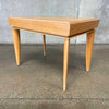 Paul Lazlo Brown Saltman Side Table in Cerused Oak C. 1950's